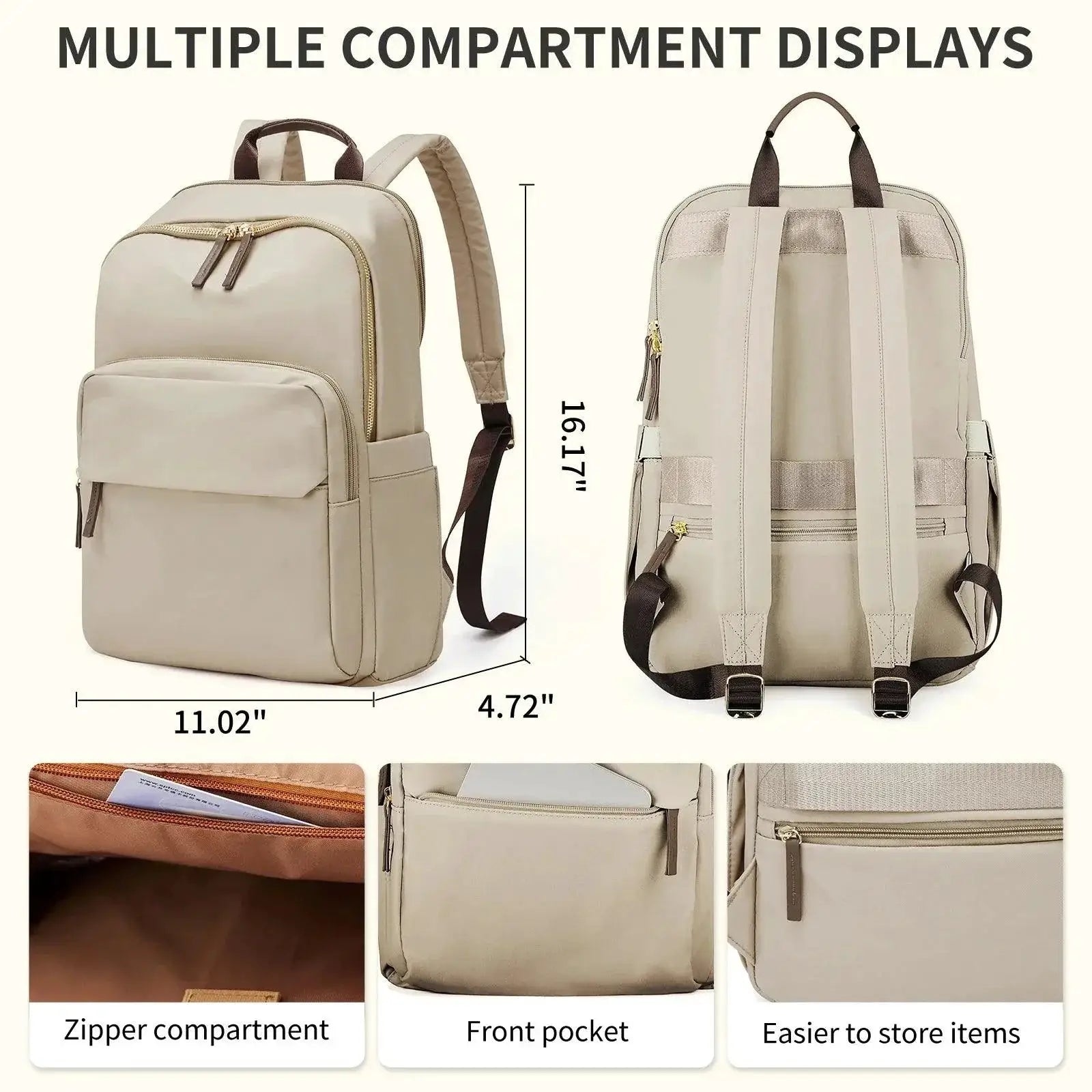 New Simple Large Capacity Backpack For Women Travel