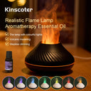 Kinscoter USB Essential Oil Diffuser with Flame Light 130ml