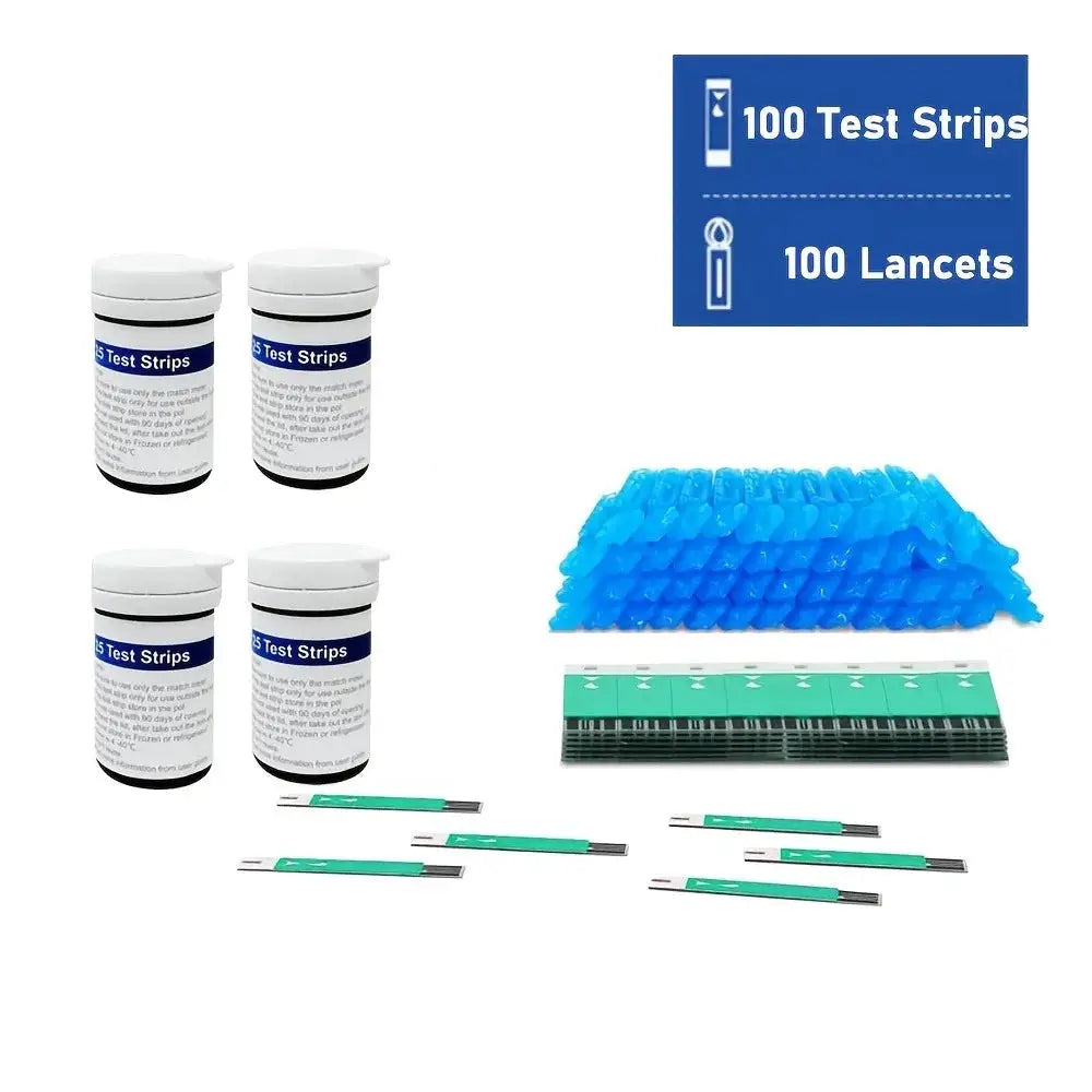 Blood Glucose Monitor Kit Diabetes Testing Meter — product view 6