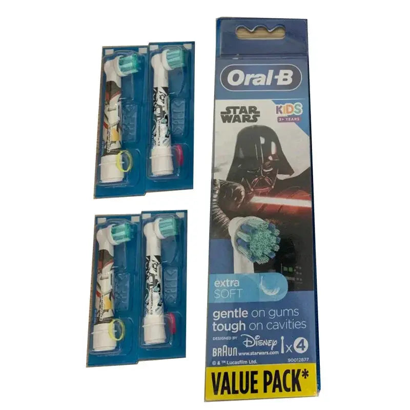 Oral B Replacement Brush Heads Cartoon For Kids Toothbrush