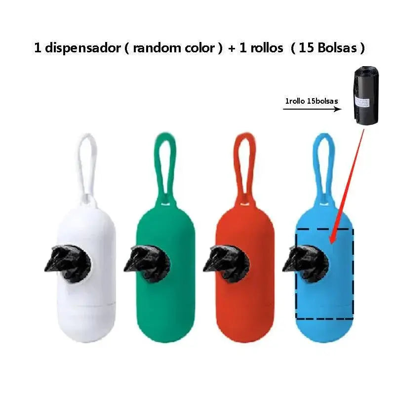 Yommy Colorful Leakproof Pet Poop Bags For Daily Walks
