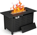 Rectangular Propane Fire Pit Table