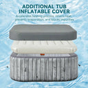 Inflatable Hot Tub With Heated Jets
