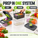 Effortless Multi-Functional Vegetable Chopper