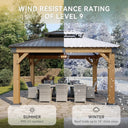 Wooden Outdoor Gazebo For Patio