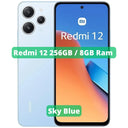 Redmi 12 Global Version Smartphone 256GB ROM 8GB RAM 50MP Camera 18W Fast Charging 4G LTE
