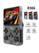 BOYHOM R36S Retro Handheld Console 3.5 Inch IPS Screen