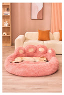 Pet Dog Sofa Beds for Small Dogs Warm Accessories Plush Bed