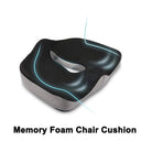Coccyx Memory Foam Seat Cushion for Tailbone Pain Relief