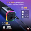 Maono PD100X Microphone - RGB Gaming Audio