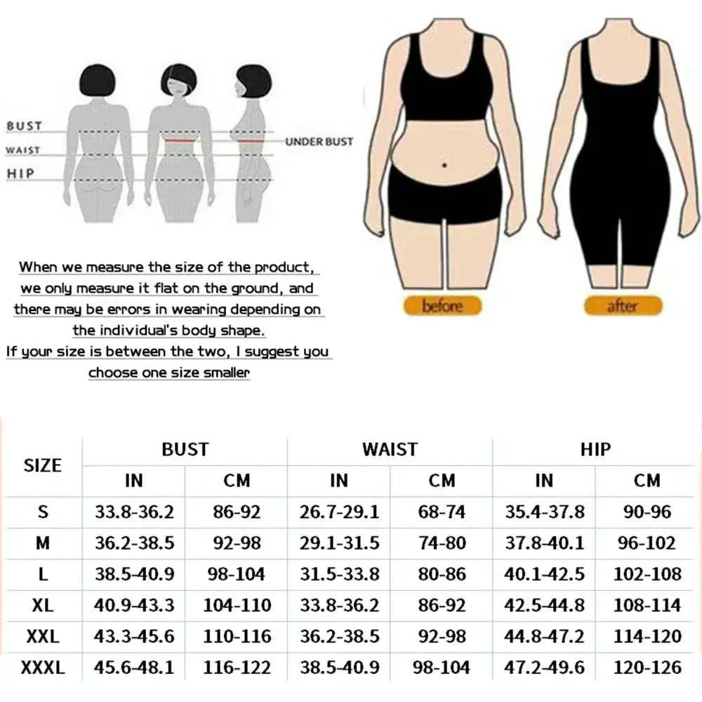 Colombian Shapewear With Side Zipper For Tummy Control