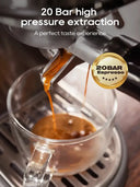 HiBREW 20Bar Semi Auto Espresso Machine