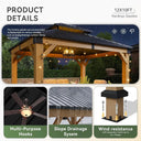 Wooden Outdoor Gazebo For Patio