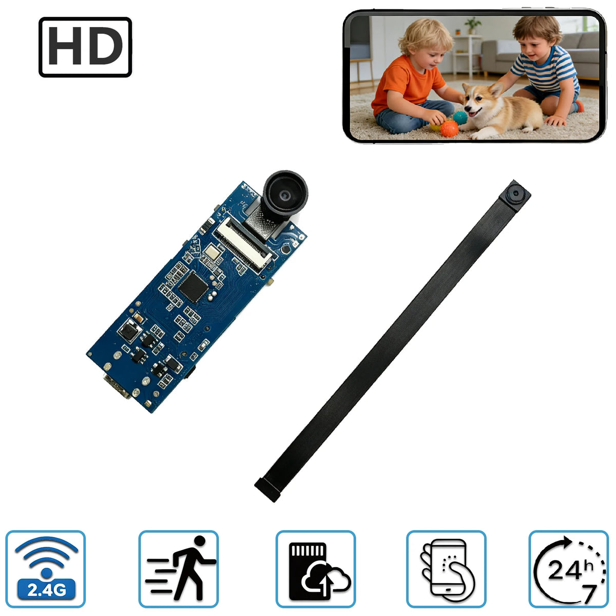 Wireless Security Camera Module