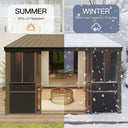 Premium Wall Mount Solarium Gazebo