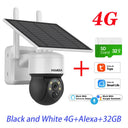 Tuya 3MP Solar Camera Wifi Outdoor Alexa 4G LTE SIM Light