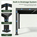 Adjustable Aluminum Louvered Pergola