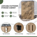 Resin Outdoor Garden Storage Shed