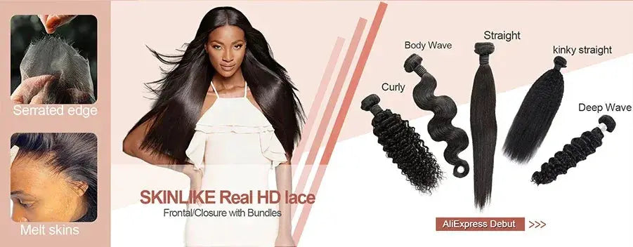 Wow Angel HD Lace 5x5 6x6 Frontal Closure Pre Plucked Hair