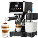 Espresso Machine with Color Touchscreen, Cappuccino Latte