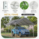 Heavy Duty Galvanized Steel Carport