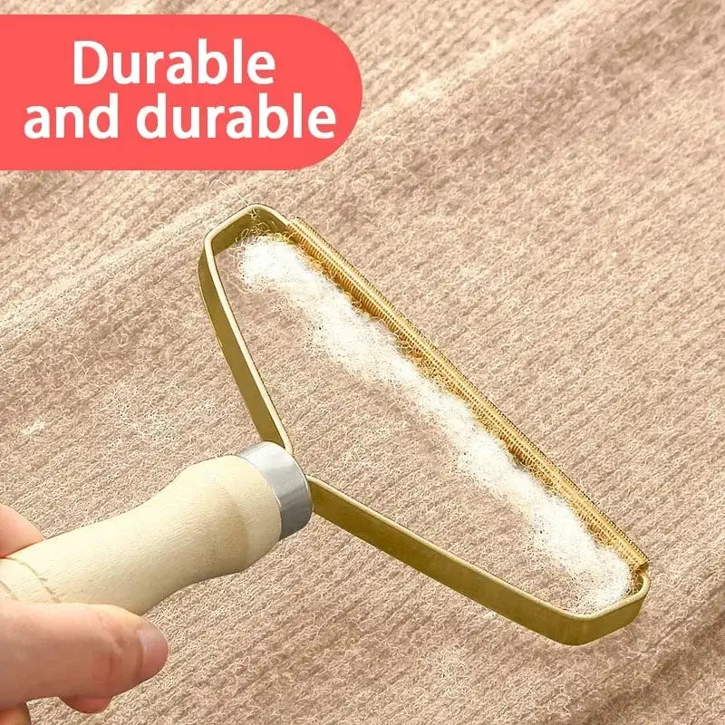 Portable Pet Hair Remover Brush Manual Lint Shaver Tool