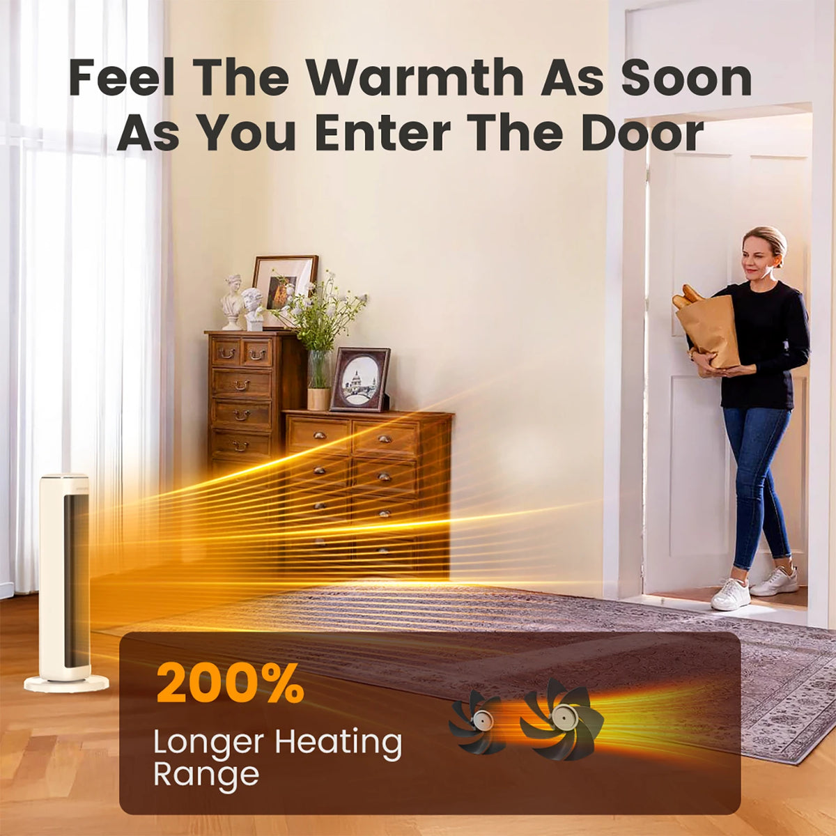 Electric Indoor Room Heater