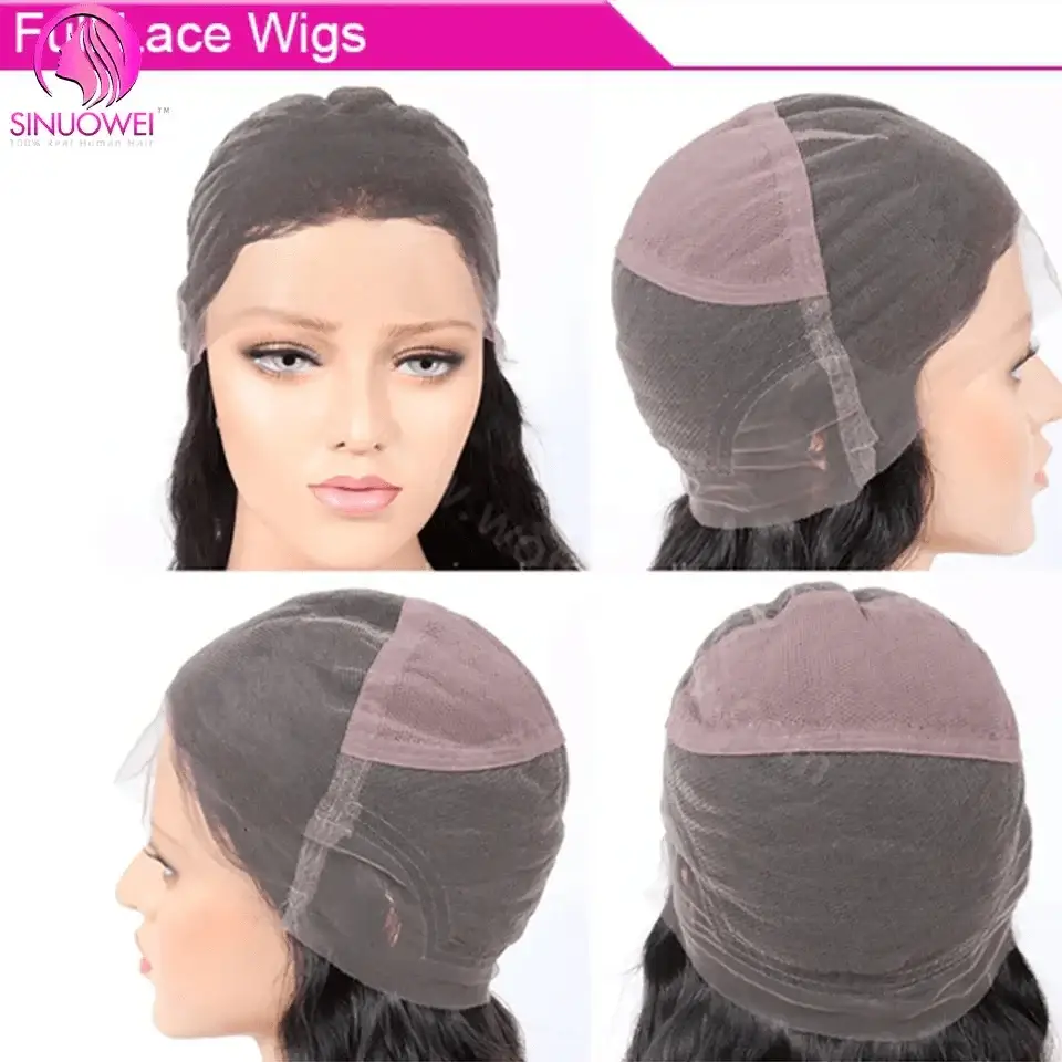 Premium Brazilian Remy Full Lace Straight Wig for Women