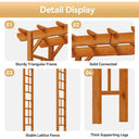 Outdoor Wooden Garden Arch Trellis