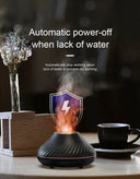 Kinscoter USB Essential Oil Diffuser With Flame Light 130ml