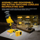 20V Reciprocating Saw 0 To 3000 SPM Ergonomic Tool