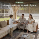 Breathable Canvas Outdoor Gazebo