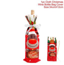 Wine Bottle Covers for Christmas Decor
