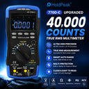 HoldPeak LCD Digital Counts True RMS Auto Range Multimetro