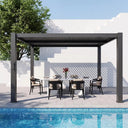 Adjustable Louvered Metal Pergola Kit