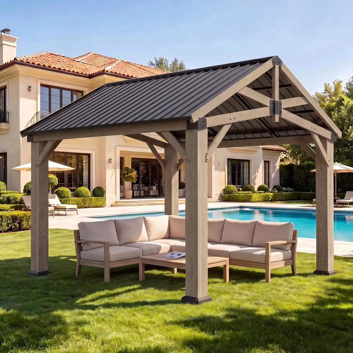 Easily Assembled Garden Gazebo