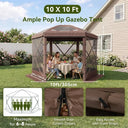Instant 12x12Ft Pop Up Canopy Tent
