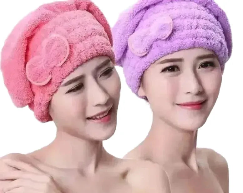 Fast Drying Hair Towel Cap - Home Care — product view 1