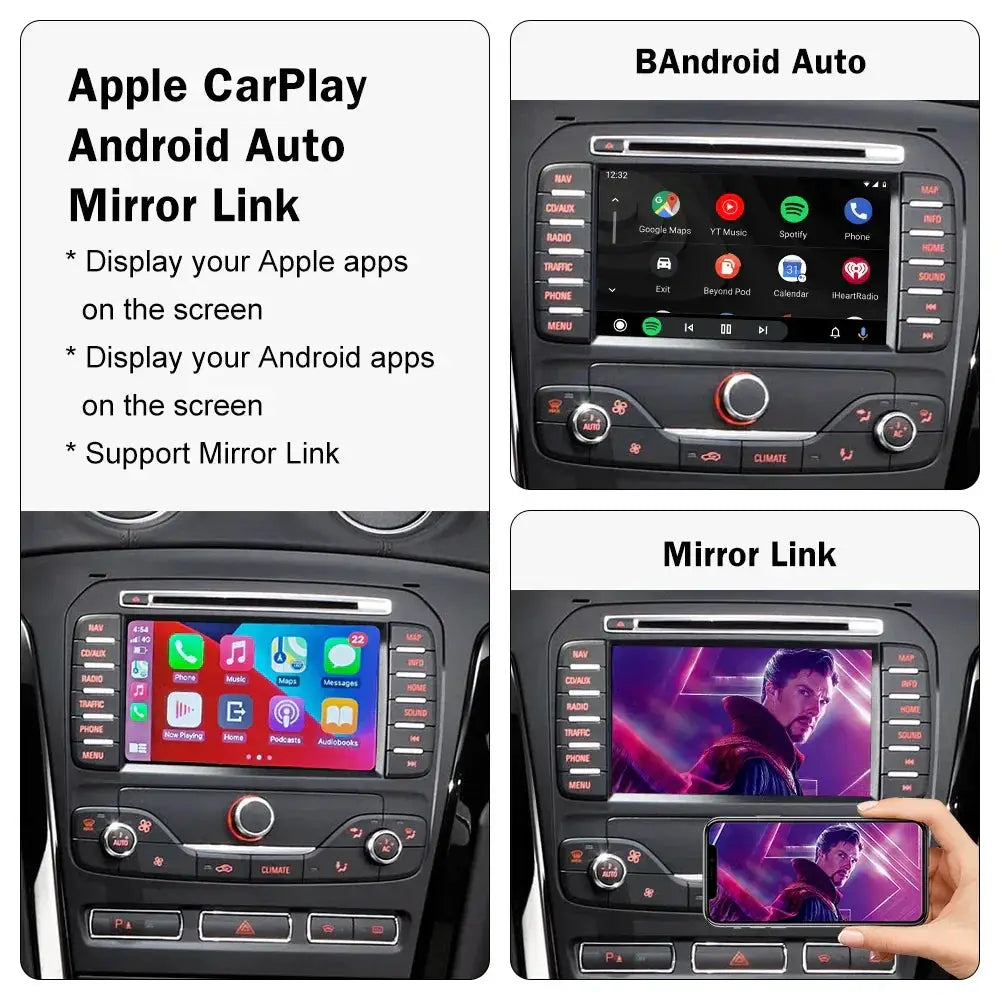 Wireless CarPlay For Ford Explorer Fusion Mondeo Sync 2