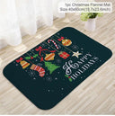 Santa Claus Holiday Door Mat: Festive Outdoor Decor