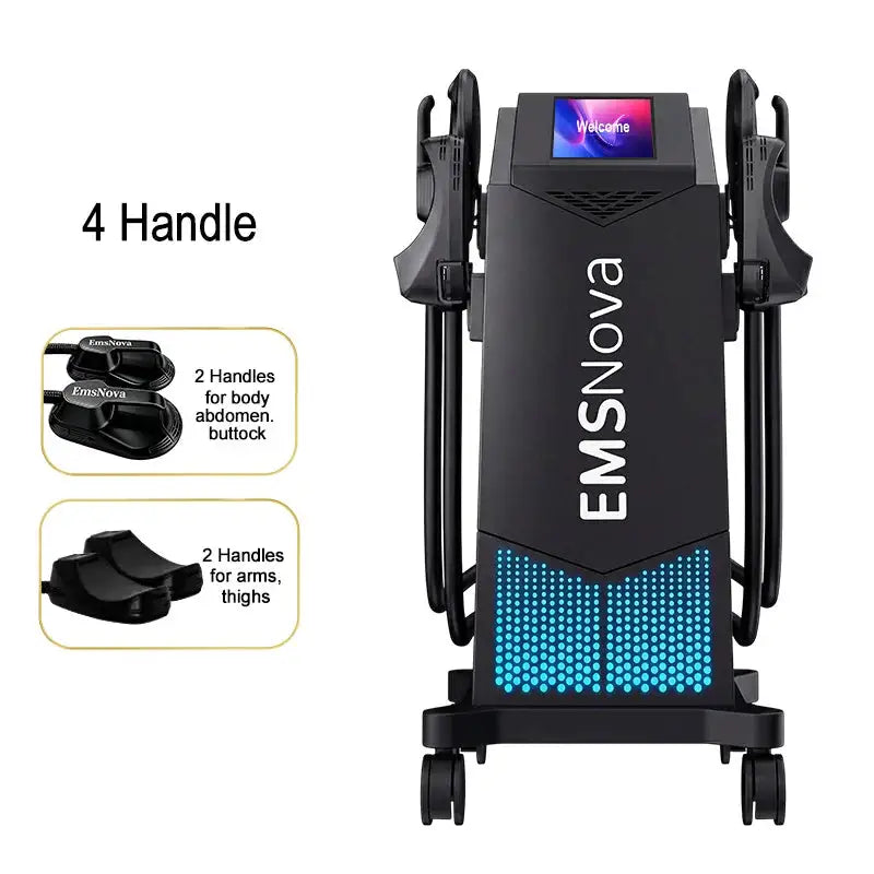 6500W 200HZ RF Neo Body Sculpting Machine Body Fat Burning Muscle Best Stimulate SPA Weight Loss Electromagnetic Muscle Safety