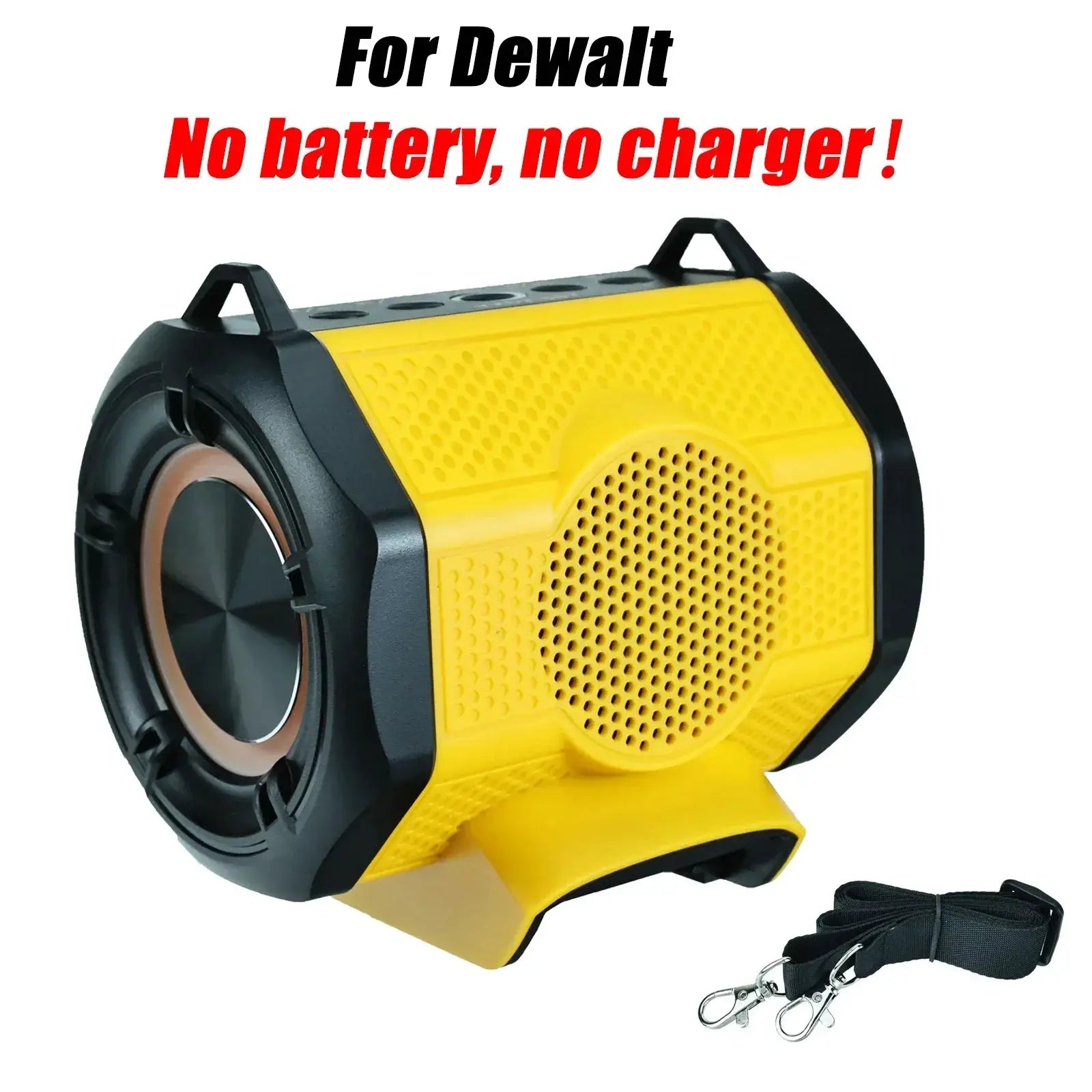 Dewalt 20V Battery Portable Speaker With USB Type C Port