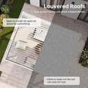 Adjustable Aluminum Louvered Pergola