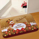 Welcoming Santa Door Mat for Homeowners