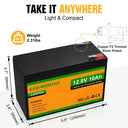 Heavy Duty 10Ah LiFePo4 Battery