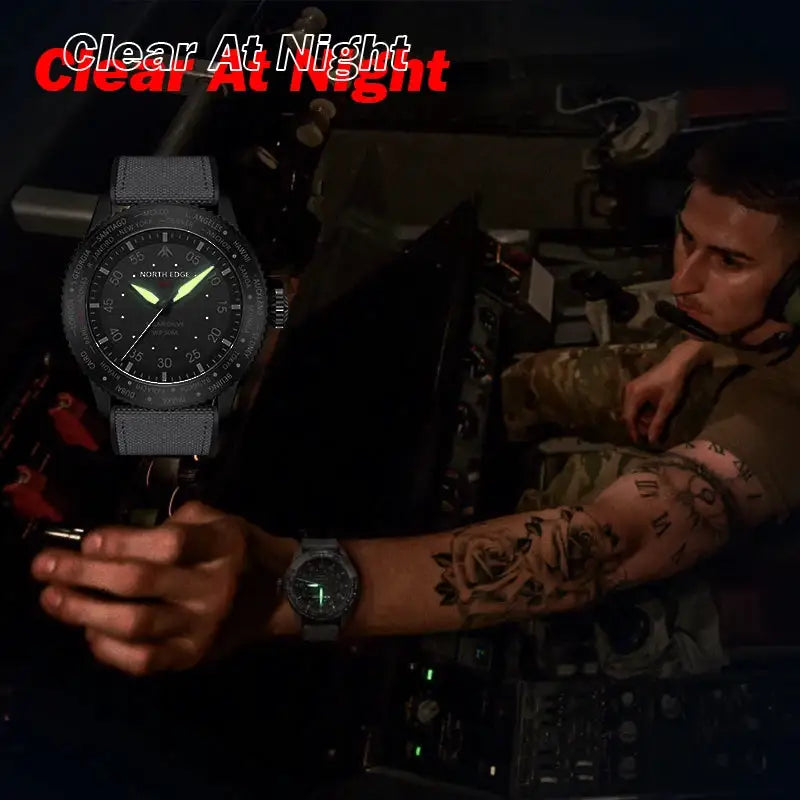 North Edge Mach Solar Watch Men — product image 4