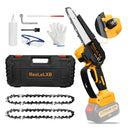 Powerful 6-Inch Cordless Mini Chainsaw Lightweight Electric Saw