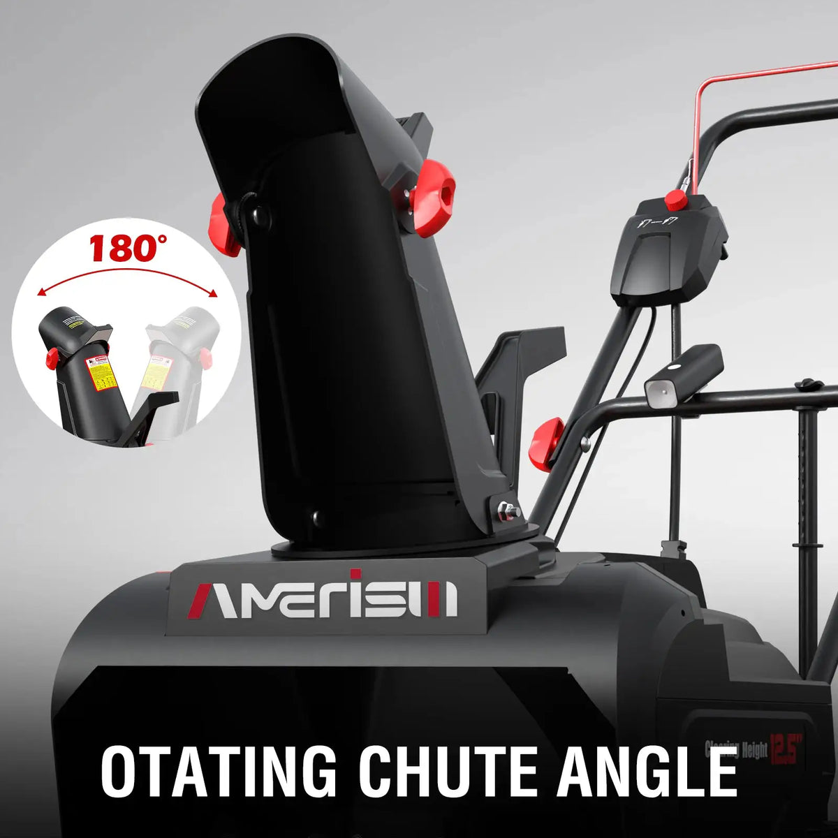 PowerSmart Inch Electric Snow Blower — product view 7