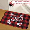 Welcoming Santa Door Mat for Homeowners