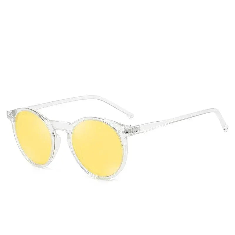 Vintage Polarized Sunglasses for Men and Women Clear Lenses